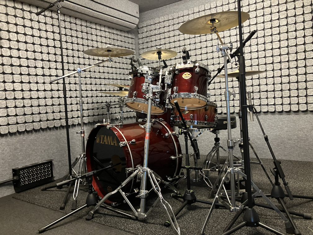 Custom-built recording booth